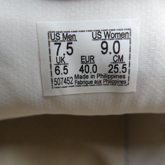 Vans White Crocodile Embossed Patent Leather Slip On Penny Loafers Womens 9 - Picture 12 of 12